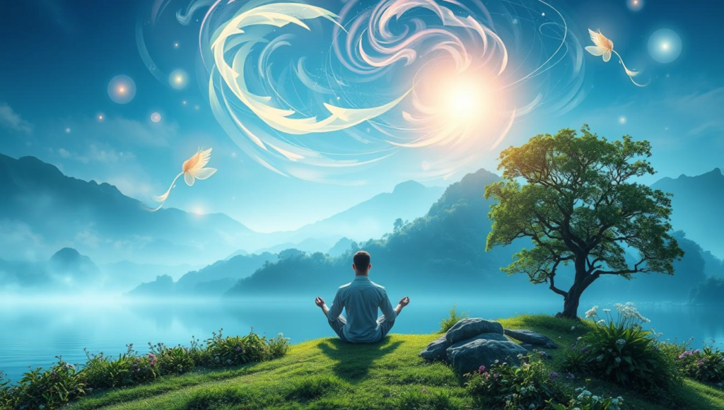 Lei da atração visualização.