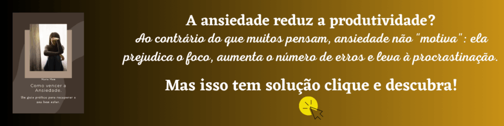 Como vencer a ansiedade